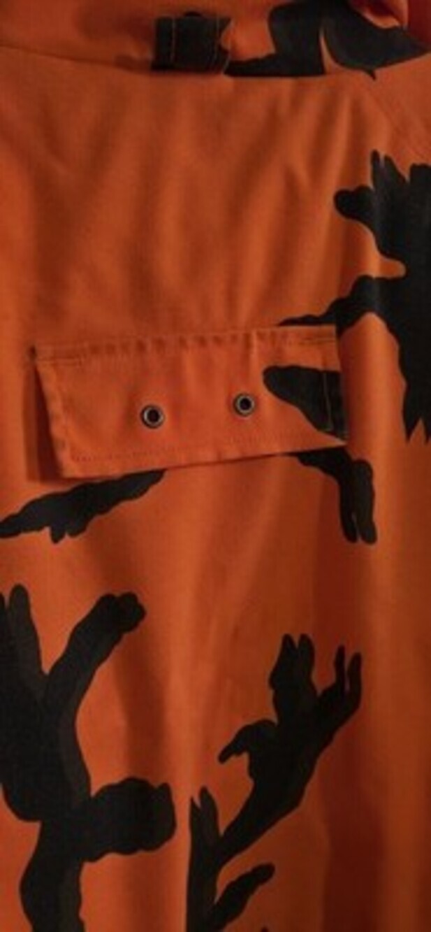 Field & Stream Hooded Blaze Orange Camo Hunting Coat Jacket Mens Size XL, Deer - Picture 10 of 13